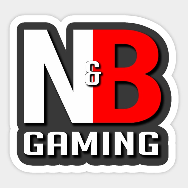 N&B Gaming Square Logo Merchandise Sticker by N&B Gaming